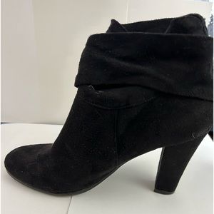 Black Heeled Ankle bootie shoes